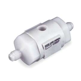 Dual Check Valve, PPO-Polyphenylene Oxide, 3/8-in