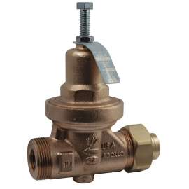 36LF40301 Water Pressure Reducing Valve, Standard Valve Type, Lead Free Bronze, 1/2-in Pipe Size