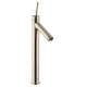 Axor Starck Single-Hole Faucet 250, 1.2 Gpm In Brushed Nickel, 10129821