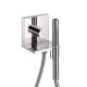 Axor Showersolutions Handshower Module Trim 5" X 5", 2.0 Gpm In Chrome, 10651001