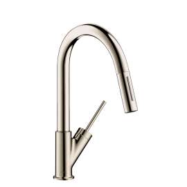 Axor Starck Prep Kitchen Faucet 2-Spray Pull-Down