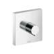 Axor Showersolutions Volume Control Trim 5" X 5" In Chrome, 10972001