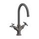 Axor Montreux 2-Handle Faucet 210 With Pop-Up Drain, 1.2 Gpm In Brushed Black Chrome, 16502341