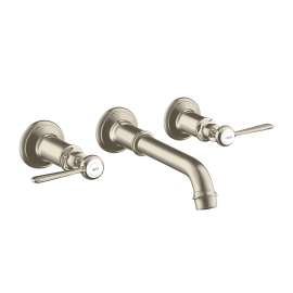 Axor Montreux Wall-Mounted Widespread Faucet Trim With Lever Handles