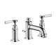 Axor Montreux Widespread Faucet 30 With Lever Handles And Pop-Up Drain, 1.2 Gpm In Chrome, 16535001