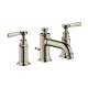 Axor Montreux Widespread Faucet 30 With Lever Handles And Pop-Up Drain, 1.2 Gpm In Polished Nickel, 16535831