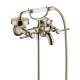 Axor Montreux 2-Handle Wall-Mounted Tub Filler With Lever Handles And 1.8 Gpm Handshower In Polished Nickel, 16556831