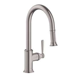 Axor Montreux Higharc Kitchen Faucet 2-Spray Pull-Down