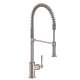 Axor Montreux Semi-Pro Kitchen Faucet 2-Spray, 1.75 Gpm In Stainless Steel Optic, 16582801