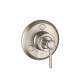 Axor Montreux Diverter Trim Trio/Quattro In Brushed Nickel, 16832821