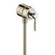 Axor Montreux Wall Outlet With Check Valves And Volume Control, Lever Handle In Polished Nickel, 16883831