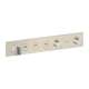 Axor Showersolutions Thermostatic Module Trim Select For 3 Functions In Brushed Nickel, 18356821