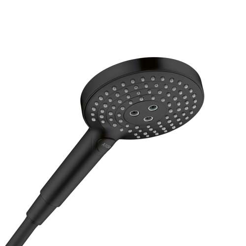 Axor Showersolutions Handshower 120 3-Jet, 1.75 Gpm In Matte Black, 26052671