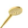 Axor Showersolutions Handshower 120 3-Jet, 2.5 Gpm In Brushed Gold Optic, 26053251