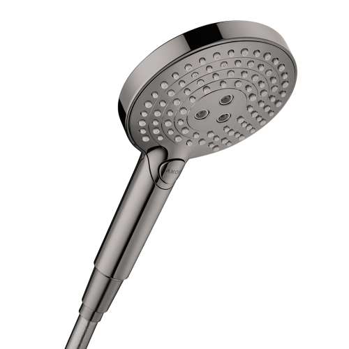 Axor Showersolutions Handshower 120 3-Jet, 2.5 Gpm In Polished Black Chrome, 26053331