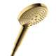 Axor Showersolutions Handshower 120 3-Jet, 2.5 Gpm In Polished Gold Optic, 26053991