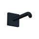 Axor Showersolutions Showerarm Square, 9" In Matte Black, 26430671