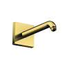 Axor Showersolutions Showerarm Square, 9" In Polished Gold Optic, 26430991