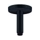 Axor Showersolutions Extension Pipe For Ceiling Mount, 4" In Matte Black, 26432671