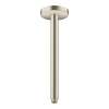 Axor Showersolutions Extension Pipe For Ceiling Mount, 12" In Brushed Nickel, 26433821