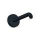 Axor Showersolutions Showerarm, 9" In Matte Black, 26435671