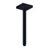 Axor Showersolutions Extension Pipe For Ceiling Mount Square, 12" In Matte Black, 26438671