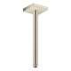 Axor Showersolutions Extension Pipe For Ceiling Mount Square, 12" In Brushed Nickel, 26438821