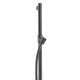 Axor Starck Wallbar 36" In Brushed Black Chrome, 27830340
