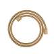 Axor Shower Solutions Textile Hose With Cylindrical Nut, 63" In Brushed Gold Optic, 28261250