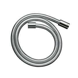 Axor Starck Techniflex Hose With Cylindrical Nut, 49" In Chrome, 28282000