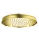 Axor Montreux Showerhead 240 1-Jet, 1.75 Gpm In Brushed Gold Optic, 28374251