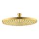 Axor Starck Showerhead 240 1-Jet, 2.5 Gpm In Brushed Gold Optic, 28494251