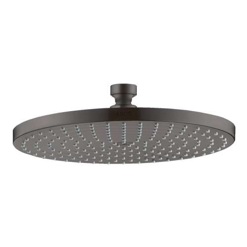 Axor Starck Showerhead 240 1-Jet, 2.5 Gpm In Brushed Black Chrome, 28494341