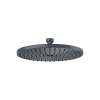 Axor Showersolutions Showerhead  240 1-Jet Powder Rain, 2.5 Gpm In Brushed Black Chrome, 28612341