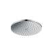 Axor Showersolutions Showerhead  240 1-Jet Powder Rain, 1.75 Gpm In Chrome, 28614001
