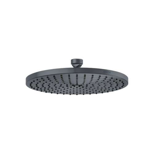 Axor Showersolutions Showerhead  240 1-Jet Powder Rain, 1.75 Gpm In Brushed Black Chrome, 28614341