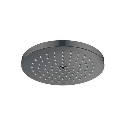 Axor Showersolutions Showerhead 180 1-Jet Powder Rain, 2.5 Gpm In Brushed Black Chrome, 28615341