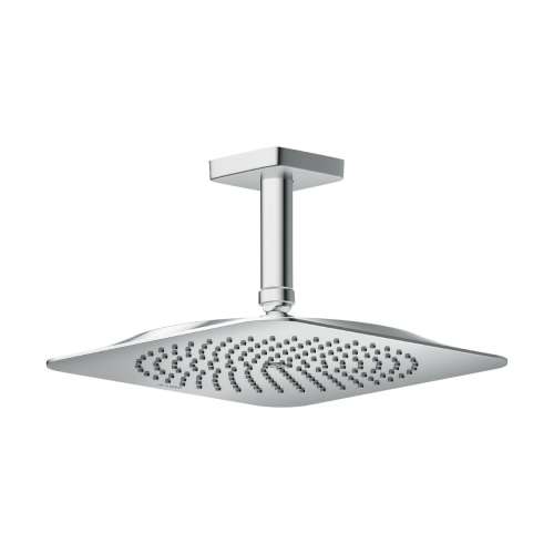 Axor Citterio C Showerhead 270 Square 1-Jet Ceiling Connection, 2.5 Gpm In Chrome, 28793001