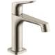 Axor Citterio M Single-Hole Faucet 100 With Pop-Up Drain, 1.2 Gpm In Brushed Nickel, 34010821