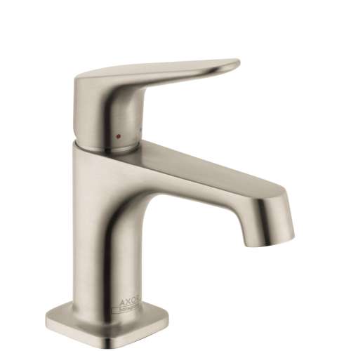 Axor Citterio M Single-Hole Faucet 70 With Pop-Up Drain, 1.2 Gpm In Brushed Nickel, 34016821
