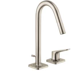 Axor Citterio M 2-Hole Single-Handle Faucet 160 With Pop-Up Drain