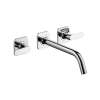 Axor Citterio M Wall-Mounted Widespread Faucet Trim, 1.2 Gpm In Chrome, 34315001