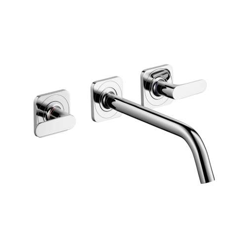 Axor Citterio M Wall-Mounted Widespread Faucet Trim, 1.2 Gpm In Chrome, 34315001