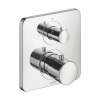 Axor Citterio M Thermostatic Trim With Volume Control And Diverter In Chrome, 34725001