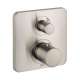 Axor Citterio M Thermostatic Trim With Volume Control And Diverter In Brushed Nickel, 34725821