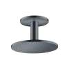 Axor Showersolutions Showerhead 250 2-Jet Ceiling Connection, 2.5 Gpm In Brushed Black Chrome, 35297341