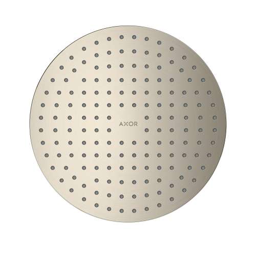 Axor Showersolutions Showerhead 250 2-Jet, 2.5 Gpm In Brushed Nickel, 35298821