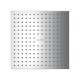Axor Showersolutions Showerhead 250 Square 2-Jet, 2.5 Gpm In Chrome, 35313001