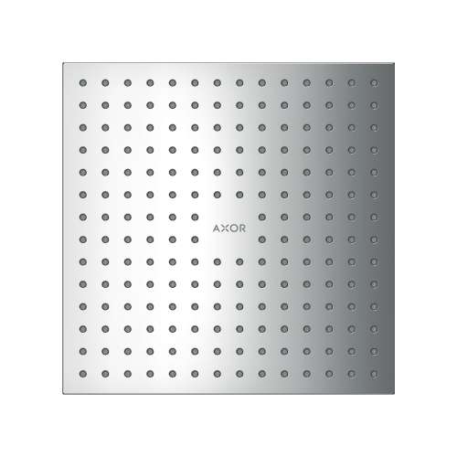 Axor Showersolutions Showerhead 250 Square 2-Jet, 1.75 Gpm In Chrome, 35315001