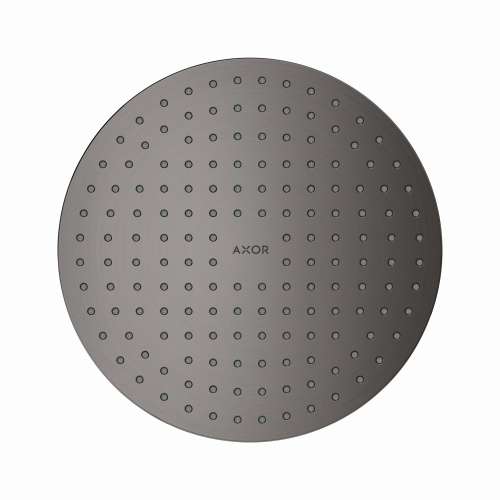 Axor Showersolutions Showerhead 250 2-Jet, 1.75 Gpm In Brushed Black Chrome, 35366341